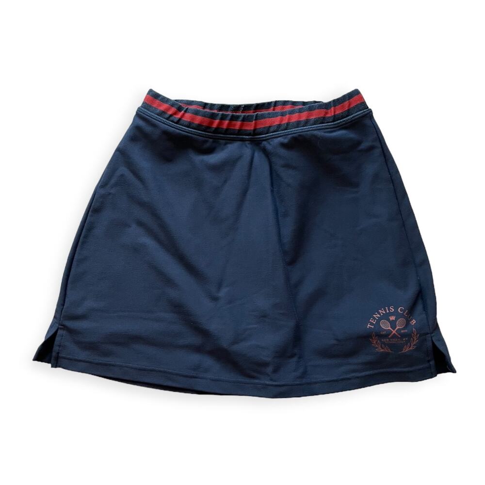 We Wore What Athletic Skirt Preppy Tennis Navy Size S